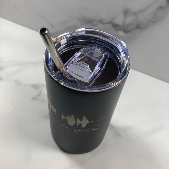 Life's An Adventure, Enjoy The Ride Soundwave 12oz Tumbler - Picture 4 of 4